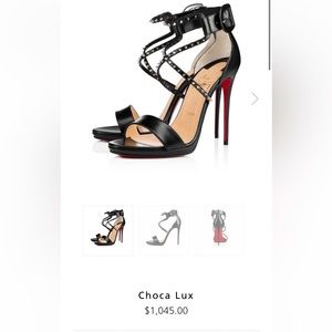 The sculptural Choca Lux sandals are the utmost in elegance and femininity.